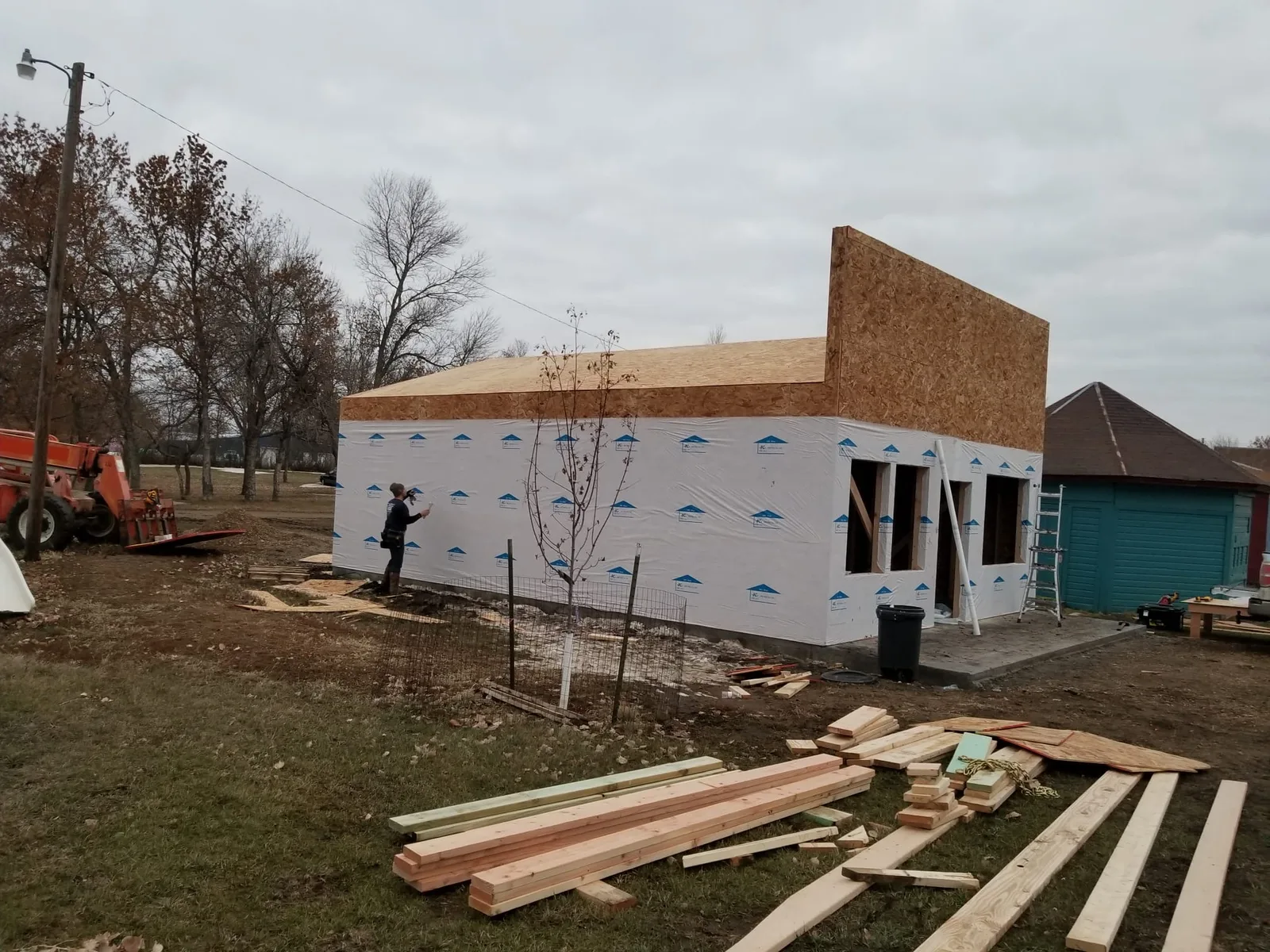 New Home Sheathing & Wrap in Ray, ND